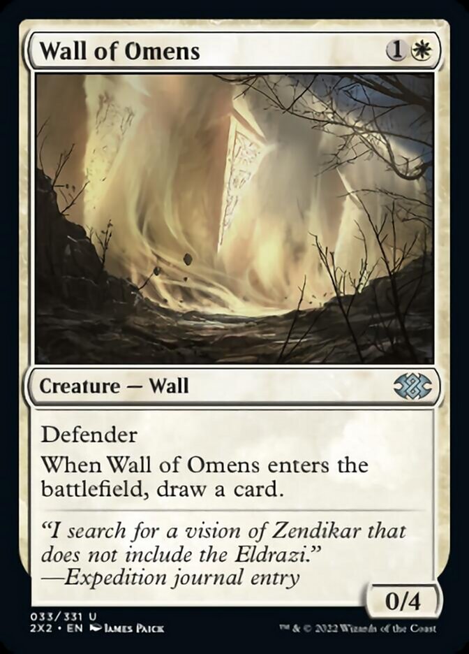 Wall of Omens [Double Masters 2022] | D20 Games