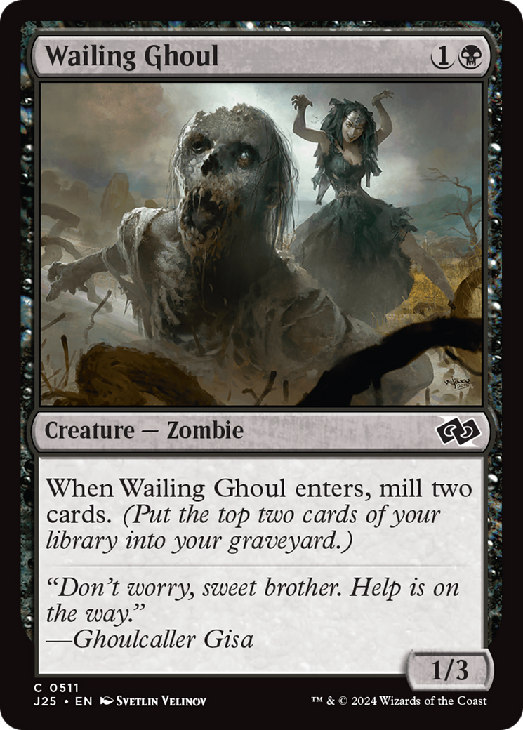 Wailing Ghoul [Foundations Jumpstart] | D20 Games