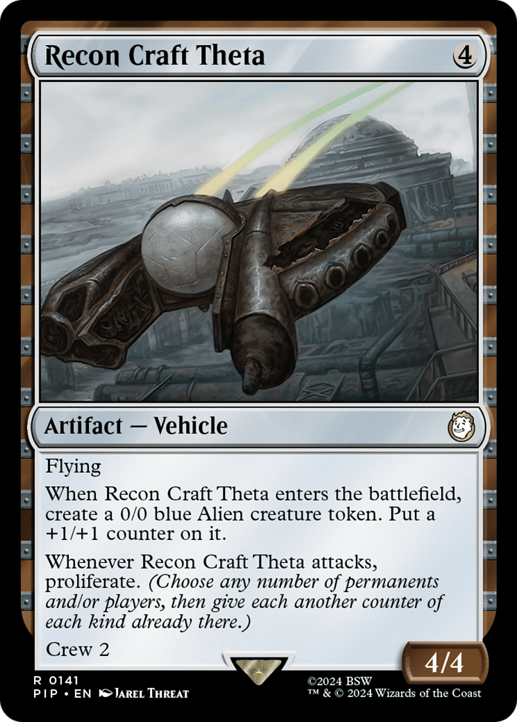 Recon Craft Theta [Fallout] | D20 Games