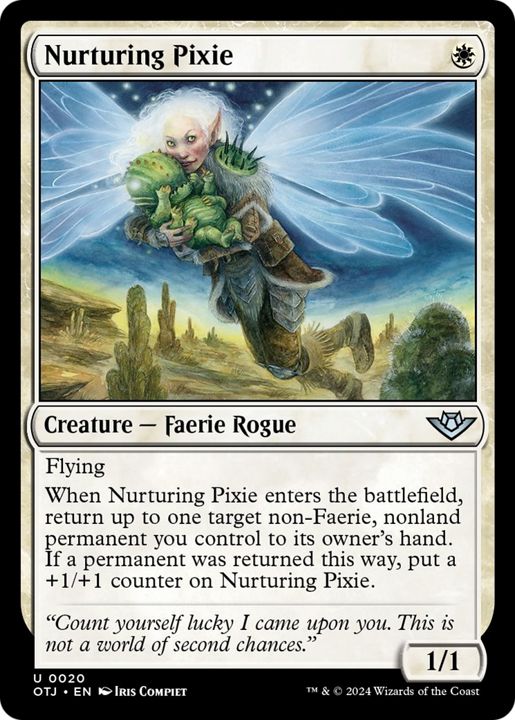 Nurturing Pixie [Outlaws of Thunder Junction] | D20 Games