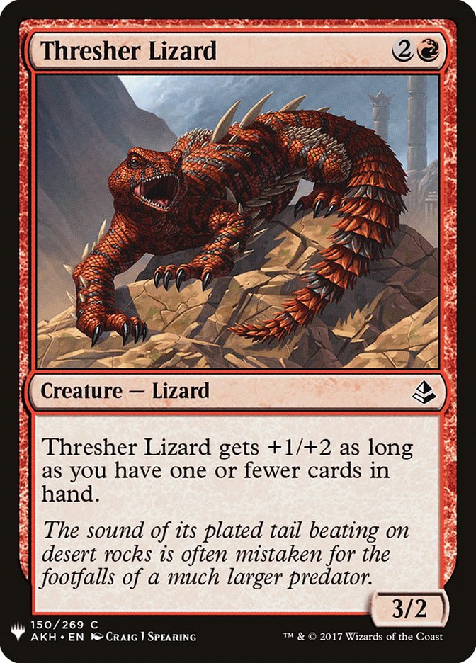 Thresher Lizard [Mystery Booster] | D20 Games