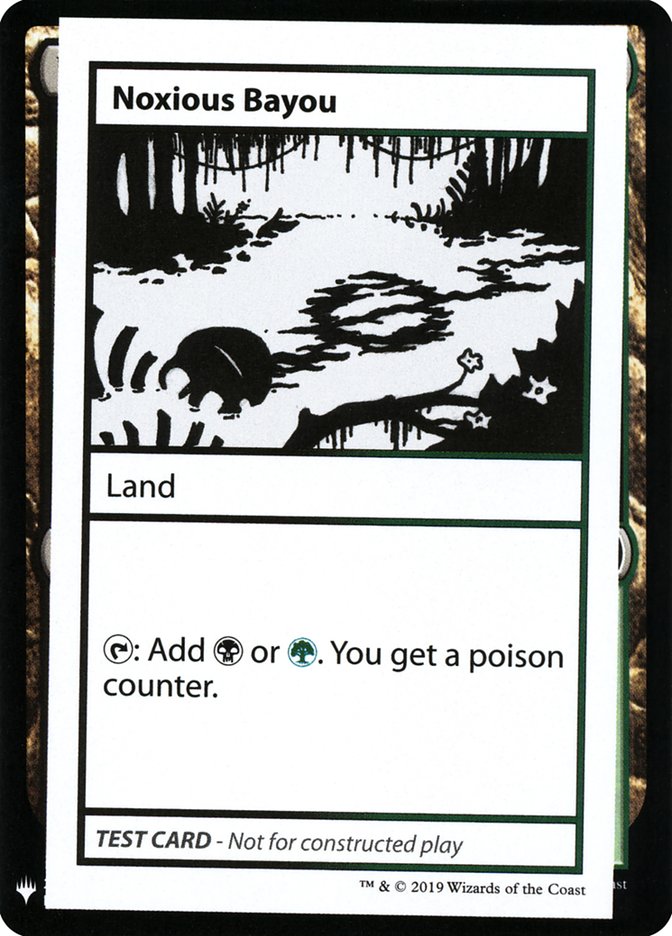 Noxious Bayou [Mystery Booster Playtest Cards] | D20 Games