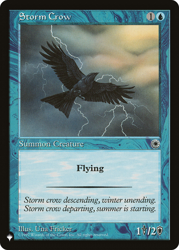 Storm Crow (POR) [The List Reprints] | D20 Games