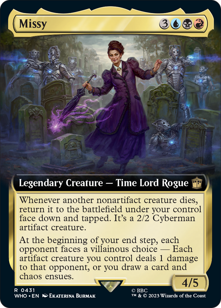 Missy (Extended Art) [Doctor Who] | D20 Games