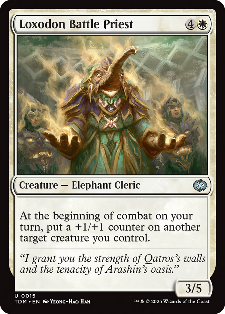 Loxodon Battle Priest [Tarkir: Dragonstorm] | D20 Games