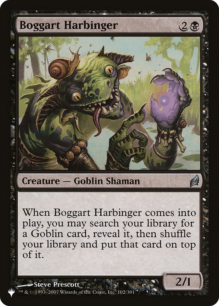 Boggart Harbinger [The List] | D20 Games