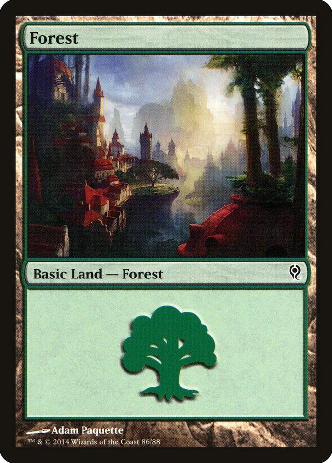 Forest (86) [Duel Decks: Jace vs. Vraska] | D20 Games