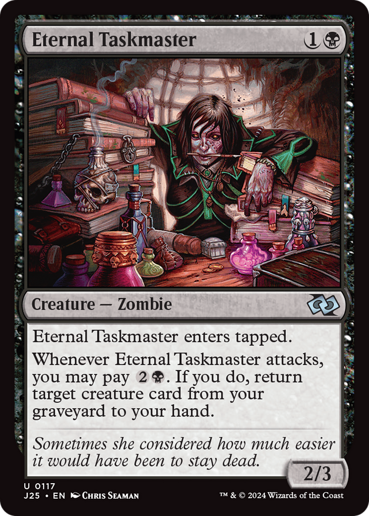 Eternal Taskmaster [Foundations Jumpstart] | D20 Games