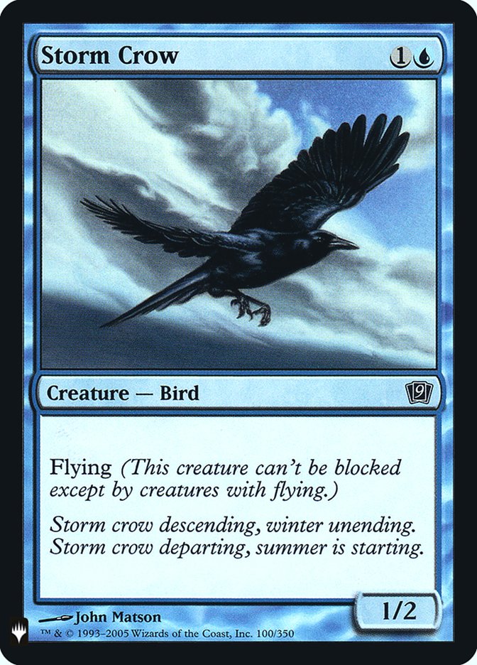 Storm Crow [Mystery Booster] | D20 Games