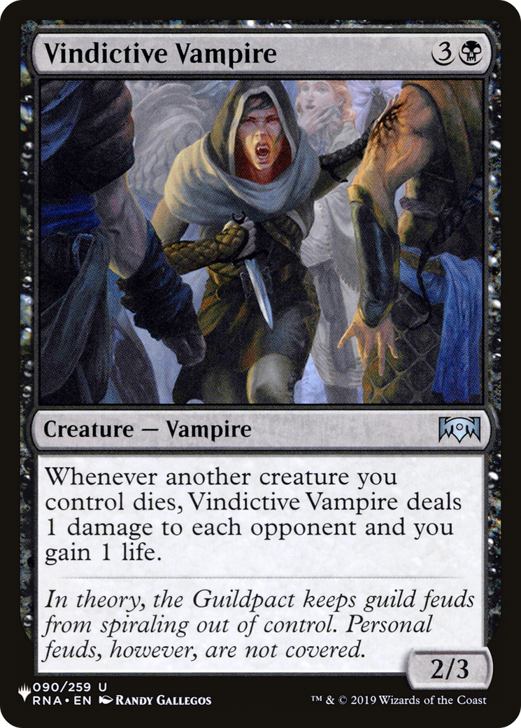 Vindictive Vampire [The List Reprints] | D20 Games