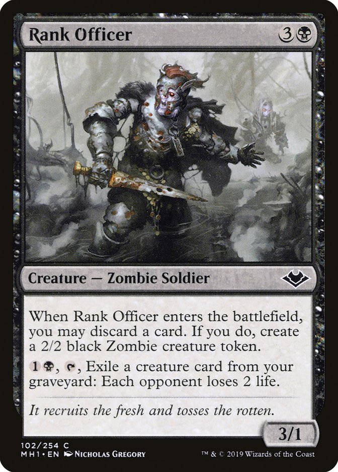 Rank Officer [Modern Horizons] | D20 Games