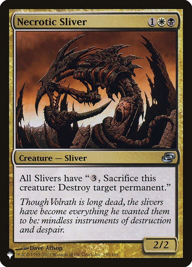 Necrotic Sliver [The List] | D20 Games