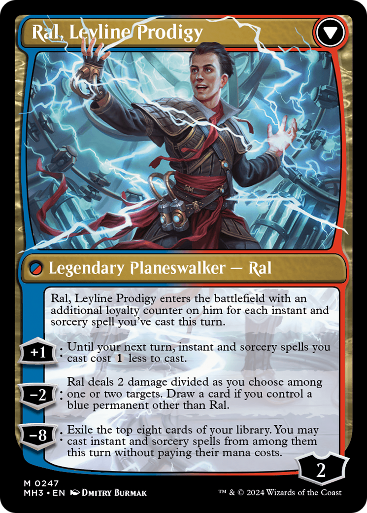 Ral, Monsoon Mage // Ral, Leyline Prodigy [Modern Horizons 3] | D20 Games