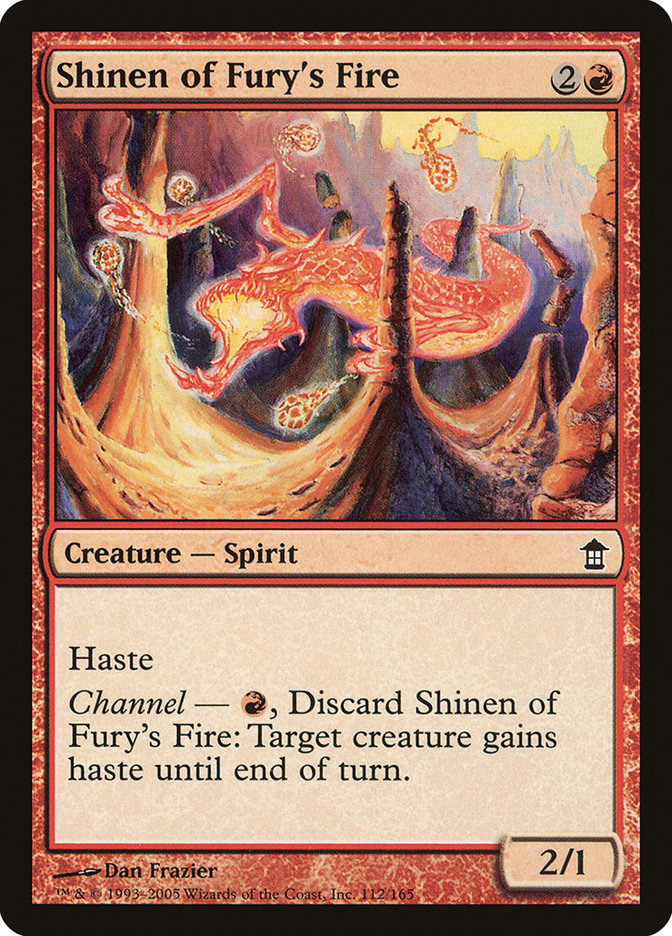 Shinen of Fury's Fire [Saviors of Kamigawa] | D20 Games