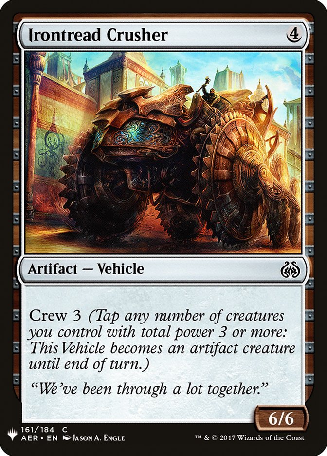 Irontread Crusher [Mystery Booster] | D20 Games