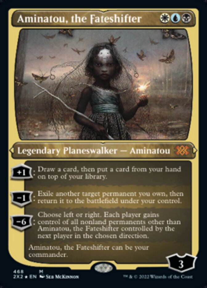 Aminatou, the Fateshifter (Foil Etched) [Double Masters 2022] | D20 Games