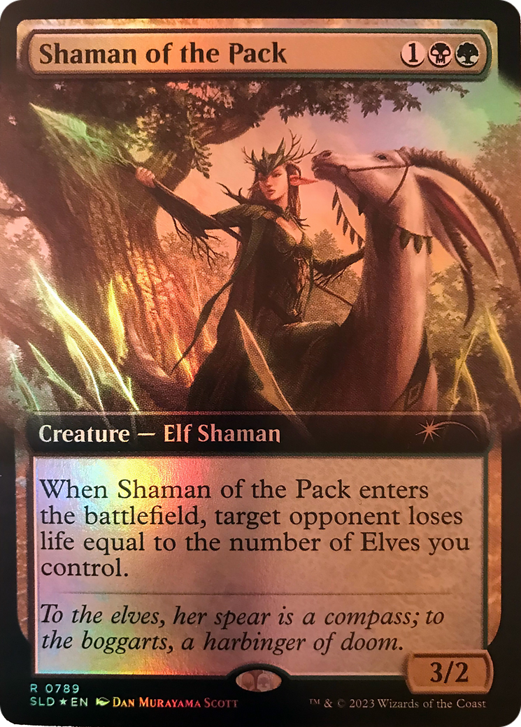 Shaman of the Pack (Extended Art) [Secret Lair Drop Series] | D20 Games