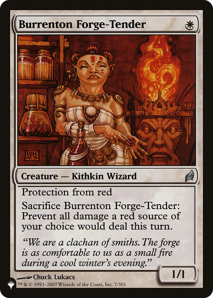 Burrenton Forge-Tender [The List Reprints] | D20 Games