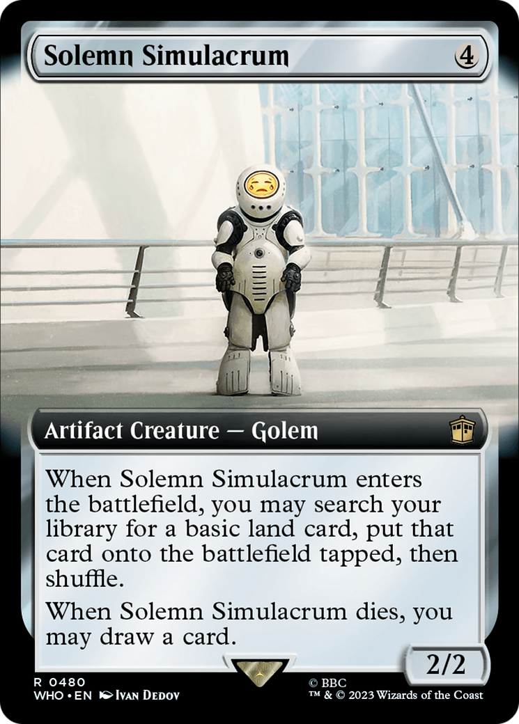 Solemn Simulacrum (Extended Art) [Doctor Who] | D20 Games