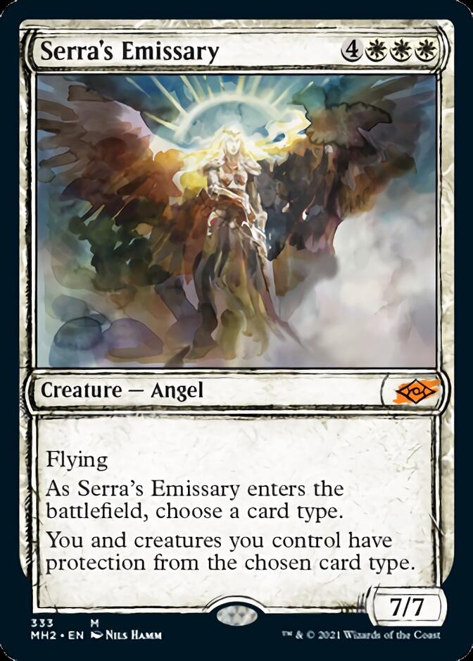 Serra's Emissary (Sketch) [Modern Horizons 2] | D20 Games