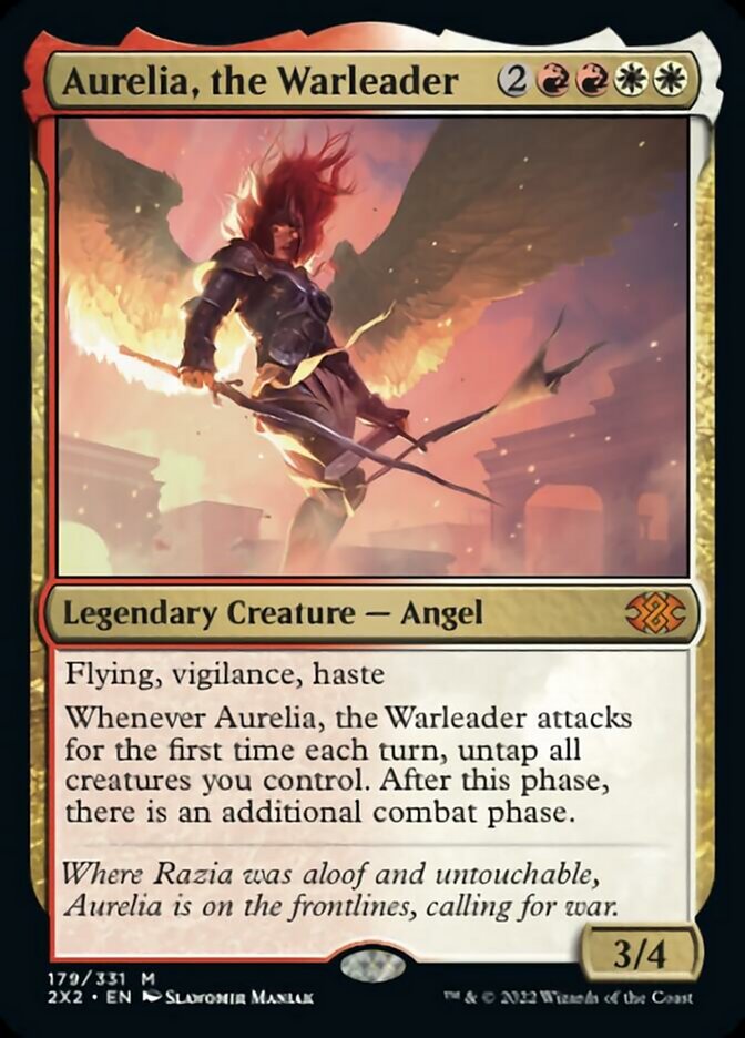 Aurelia, the Warleader [Double Masters 2022] | D20 Games