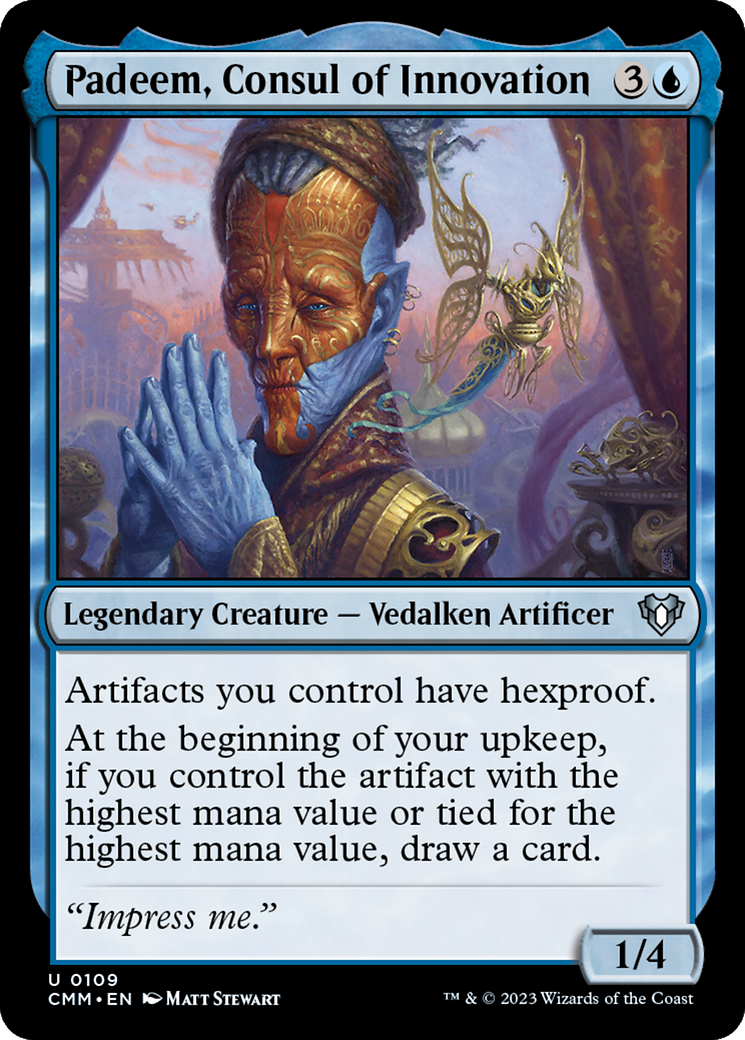 Padeem, Consul of Innovation [Commander Masters] | D20 Games