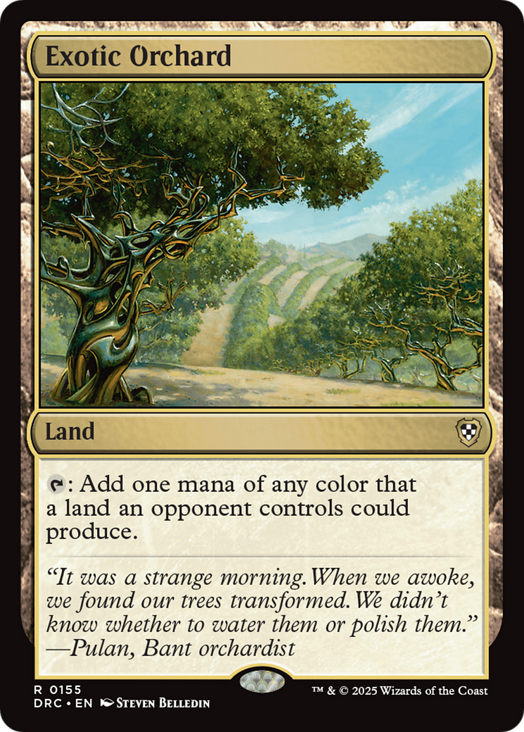 Exotic Orchard [Aetherdrift Commander] | D20 Games