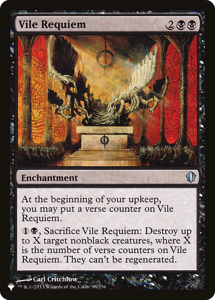 Vile Requiem [The List] | D20 Games