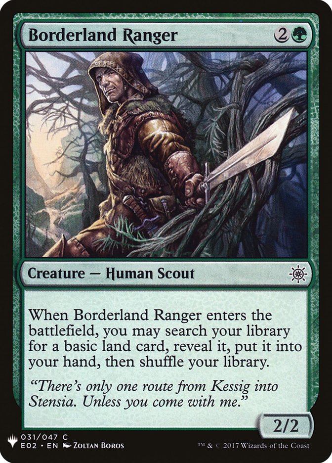 Borderland Ranger [Mystery Booster] | D20 Games