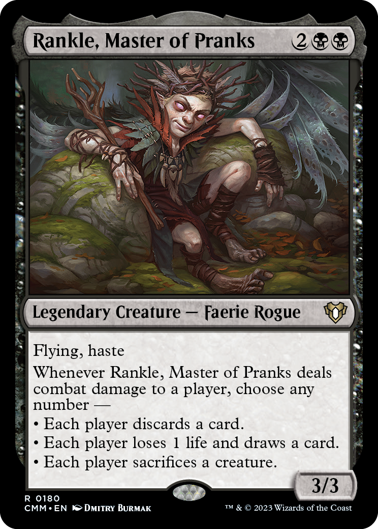 Rankle, Master of Pranks [Commander Masters] | D20 Games