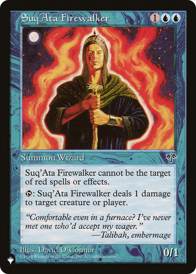 Suq'Ata Firewalker [The List] | D20 Games