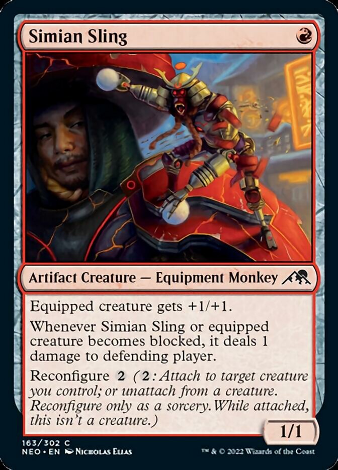 Simian Sling [Kamigawa: Neon Dynasty] | D20 Games