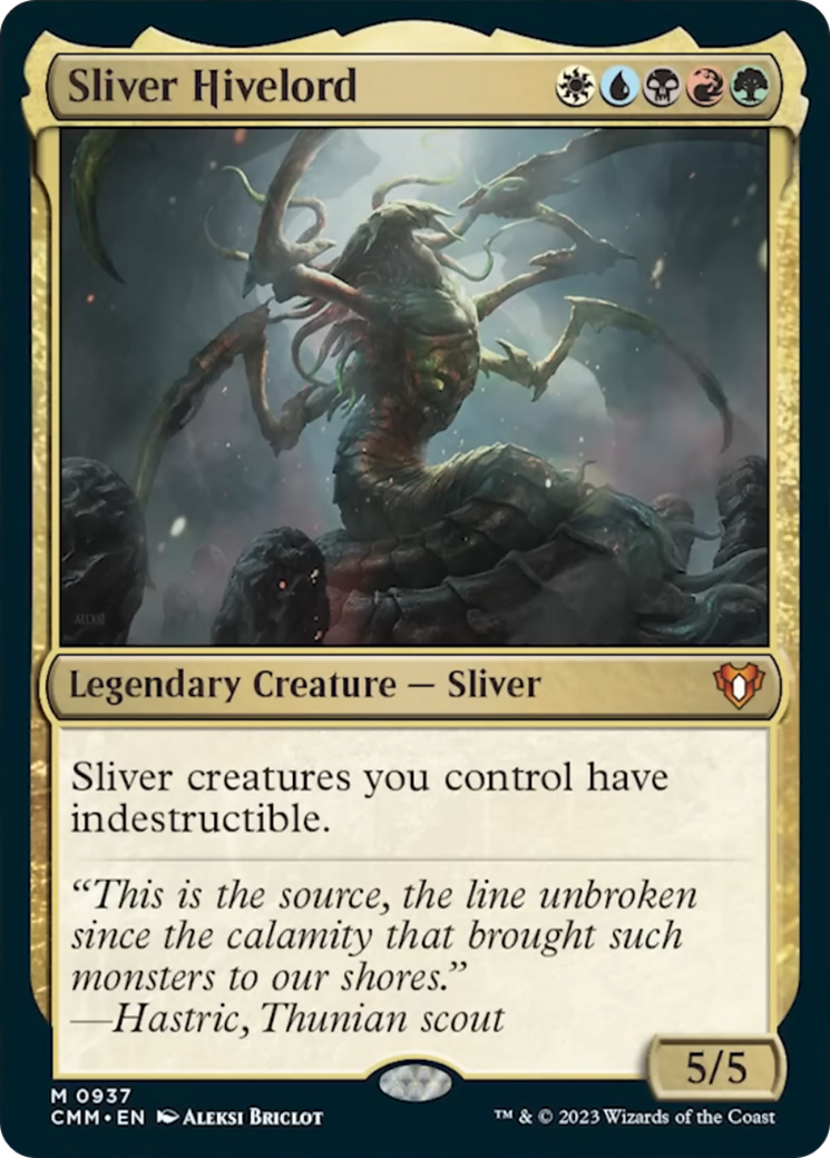 Sliver Hivelord [Commander Masters] | D20 Games