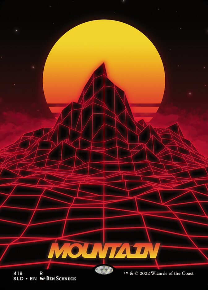 Mountain (418) [Secret Lair Drop Series] | D20 Games