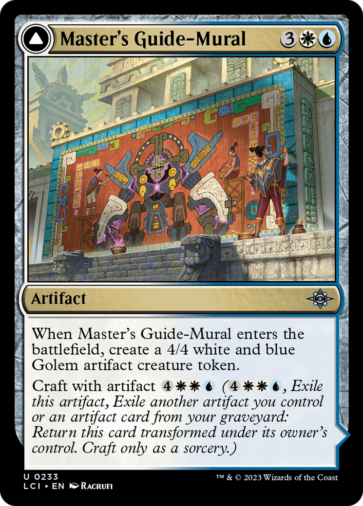 Master's Guide-Mural // Master's Manufactory [The Lost Caverns of Ixalan] | D20 Games