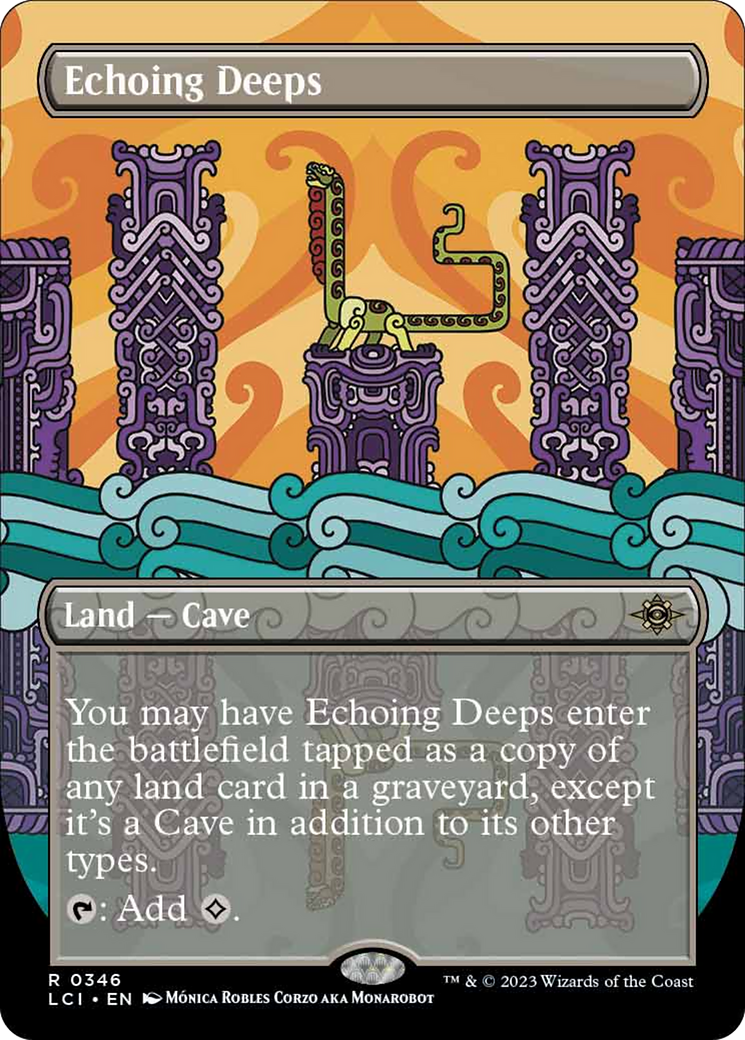 Echoing Deeps (Borderless) [The Lost Caverns of Ixalan] | D20 Games