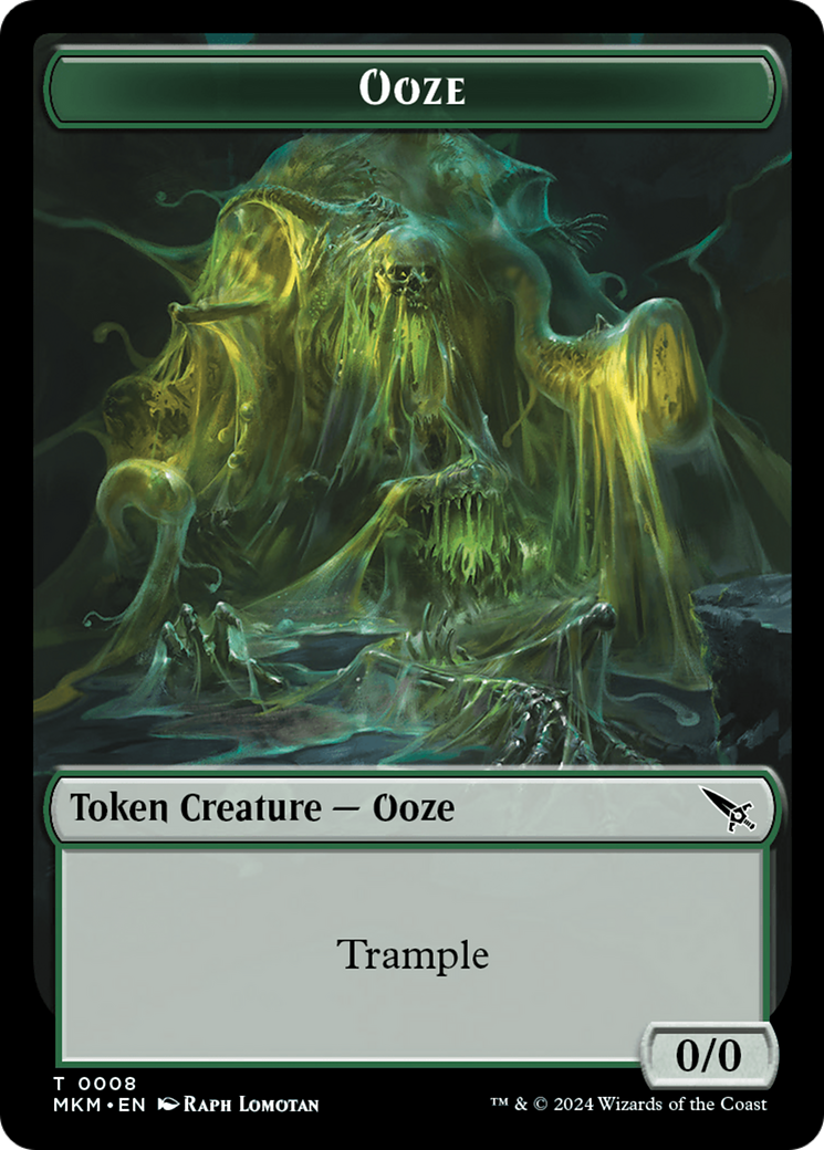 Ooze Token [Murders at Karlov Manor Tokens] | D20 Games