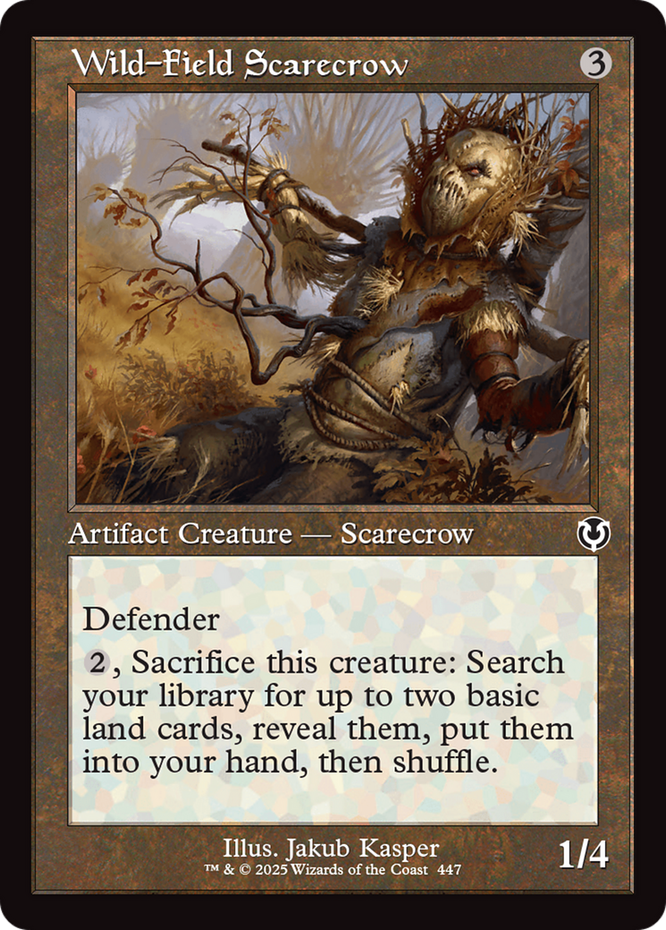 Wild-Field Scarecrow (Retro Frame) [Innistrad Remastered] | D20 Games