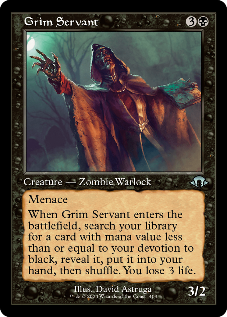 Grim Servant (Retro) [Modern Horizons 3] | D20 Games