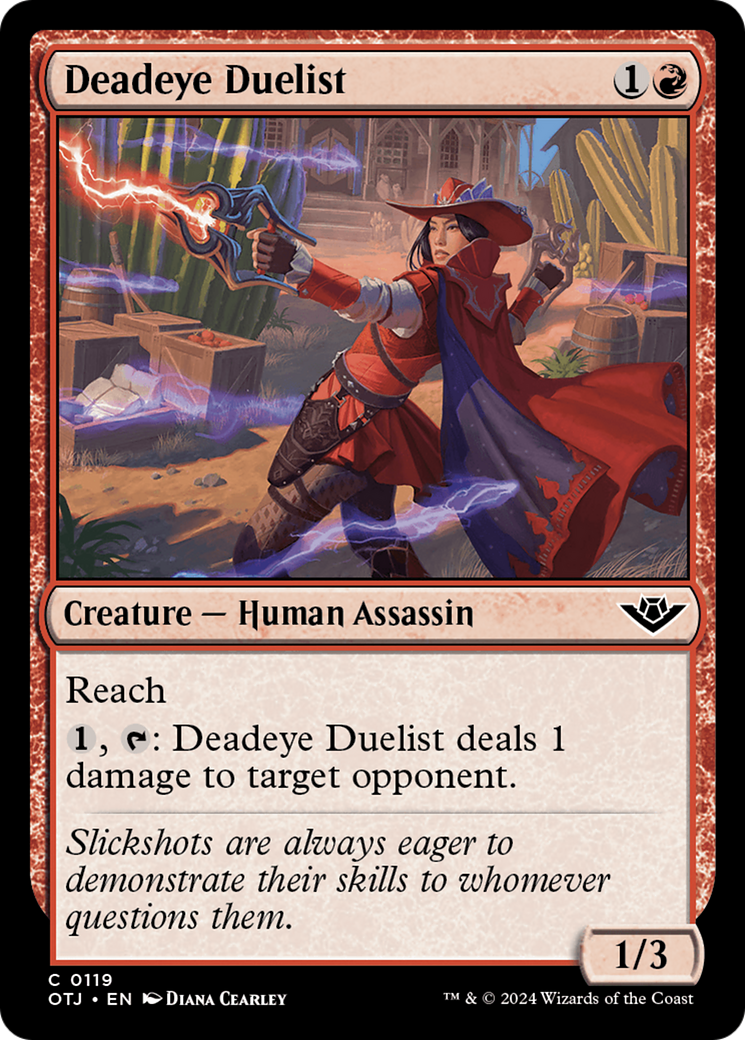 Deadeye Duelist [Outlaws of Thunder Junction] | D20 Games