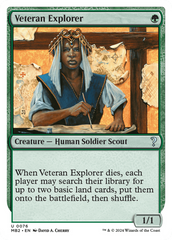 Veteran Explorer (White Border) [Mystery Booster 2] | D20 Games