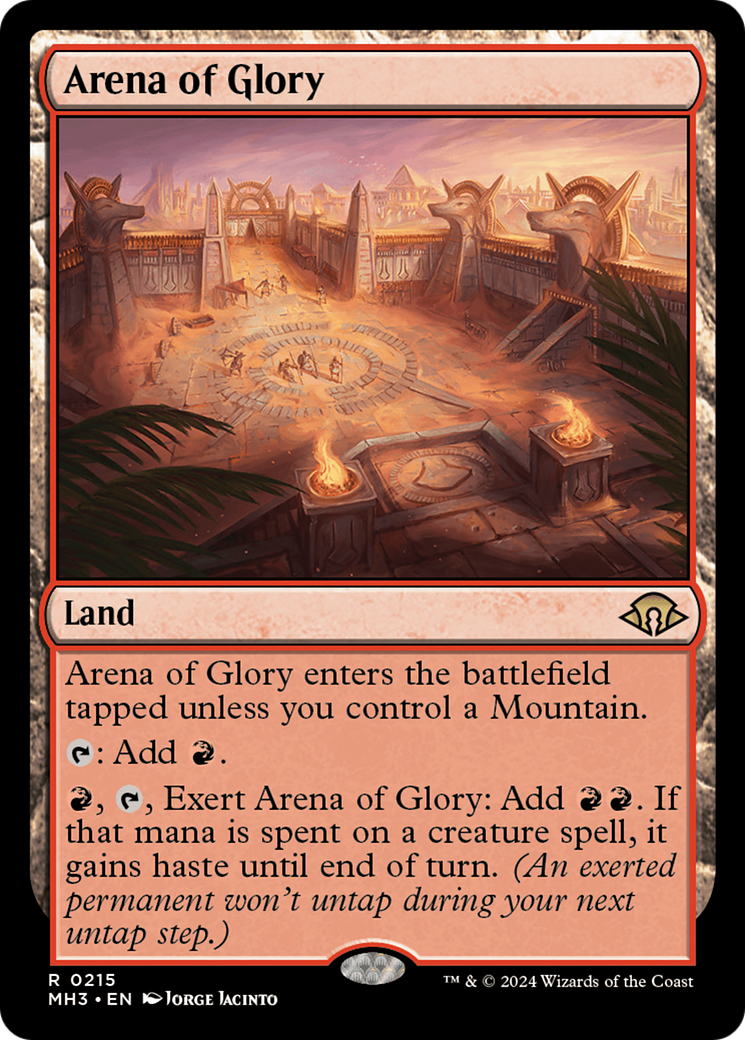 Arena of Glory [Modern Horizons 3] | D20 Games