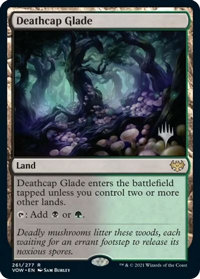 Deathcap Glade (Promo Pack) [Innistrad: Crimson Vow Promos] | D20 Games