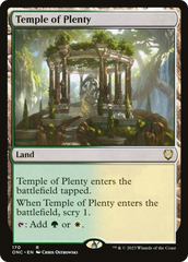 Temple of Plenty [Phyrexia: All Will Be One Commander] | D20 Games