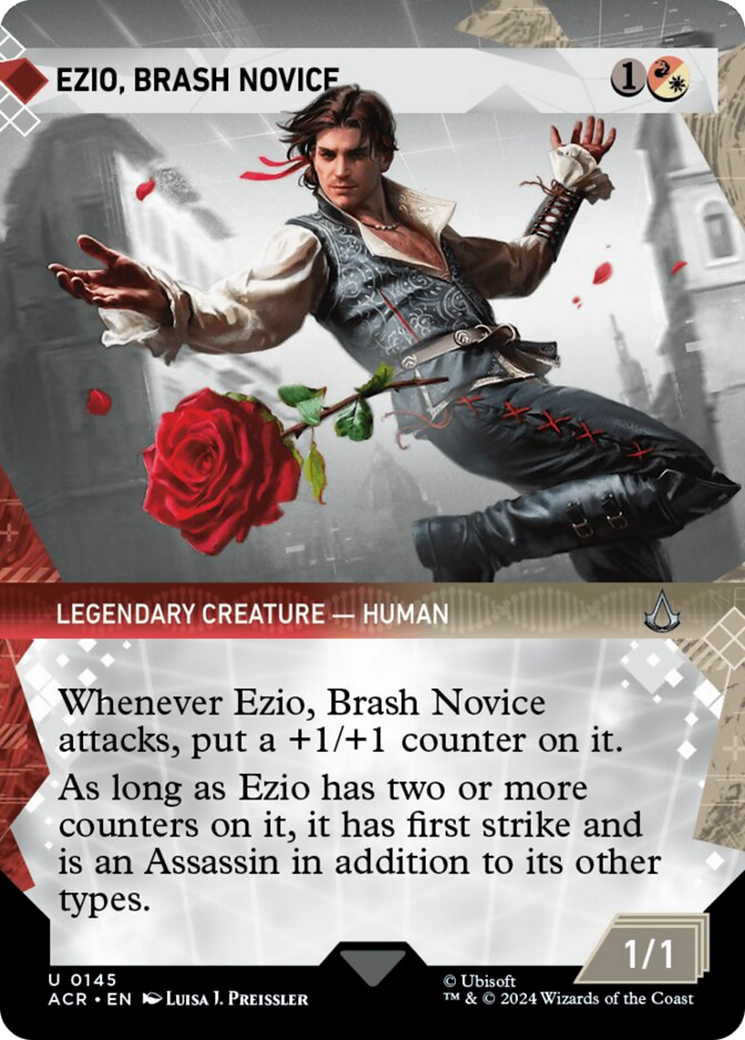 Ezio, Brash Novice (Showcase) [Assassin's Creed] | D20 Games