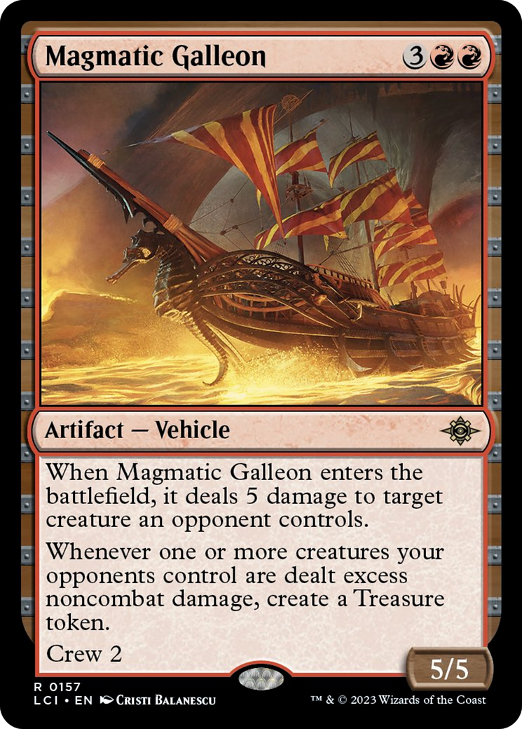 Magmatic Galleon [The Lost Caverns of Ixalan] | D20 Games