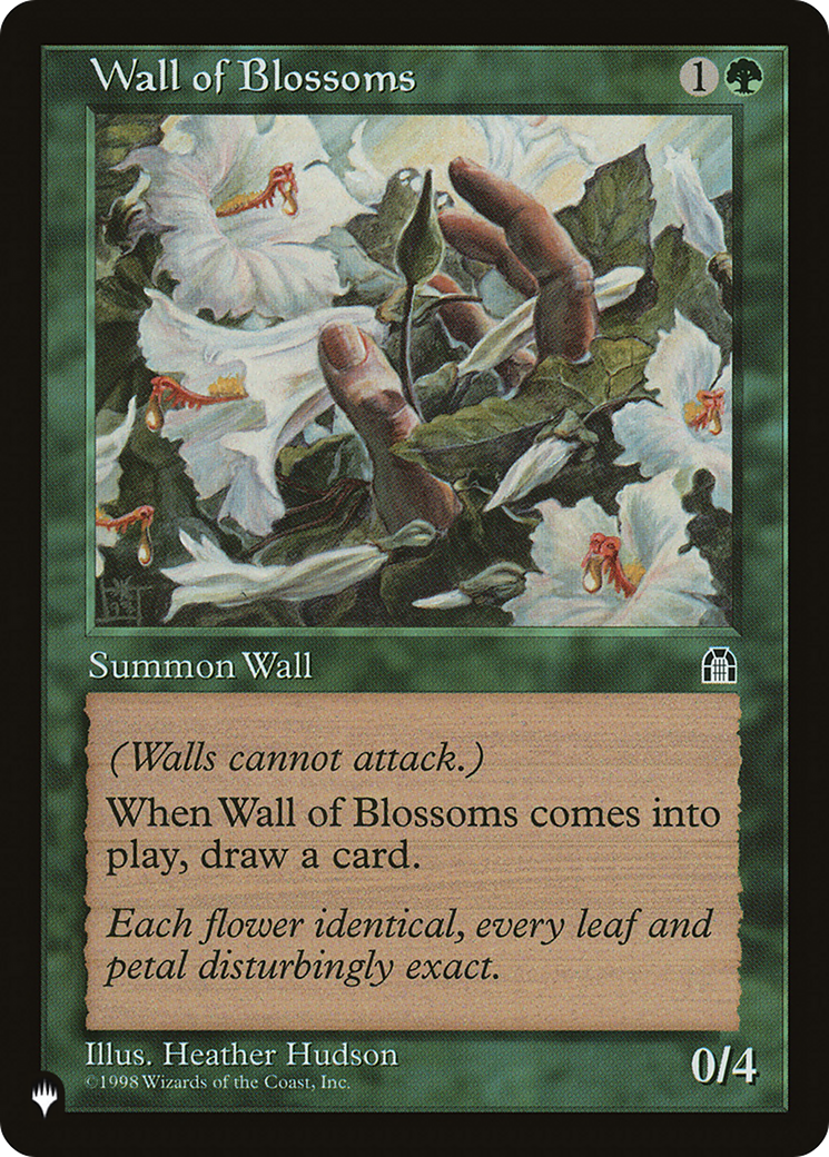 Wall of Blossoms [The List] | D20 Games