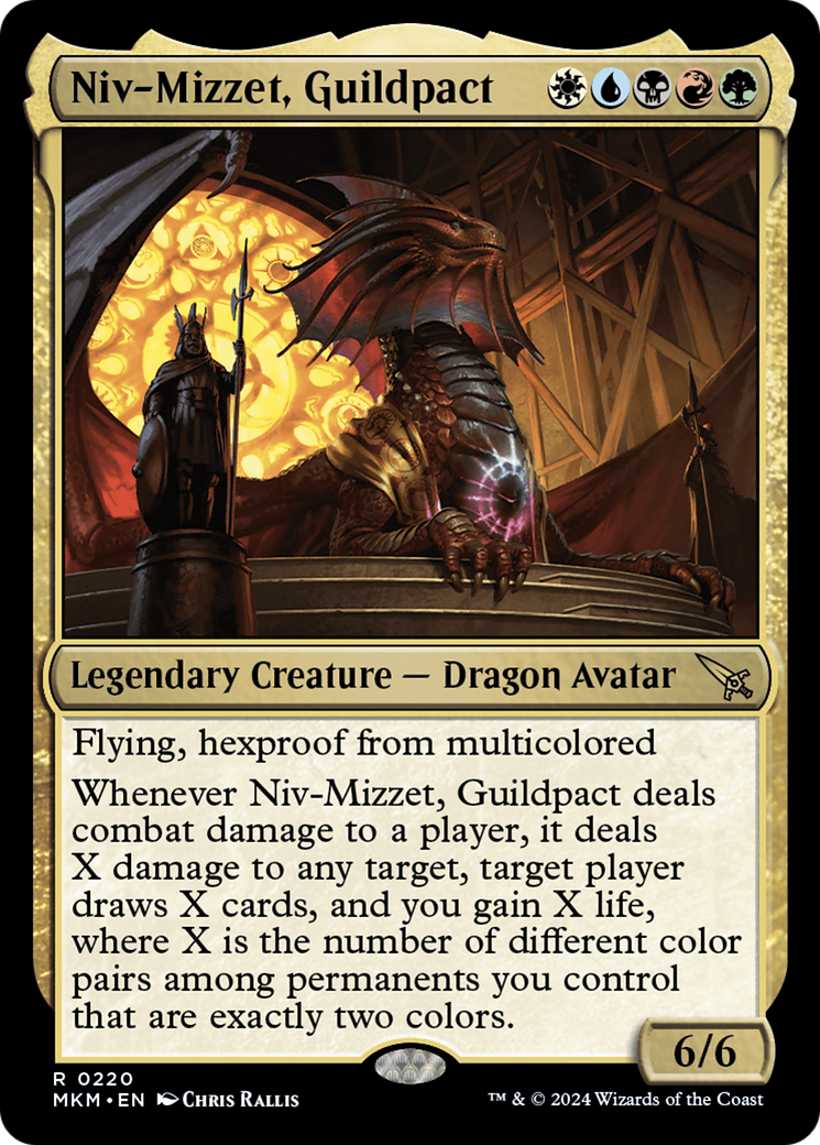 Niv-Mizzet, Guildpact [Murders at Karlov Manor] | D20 Games