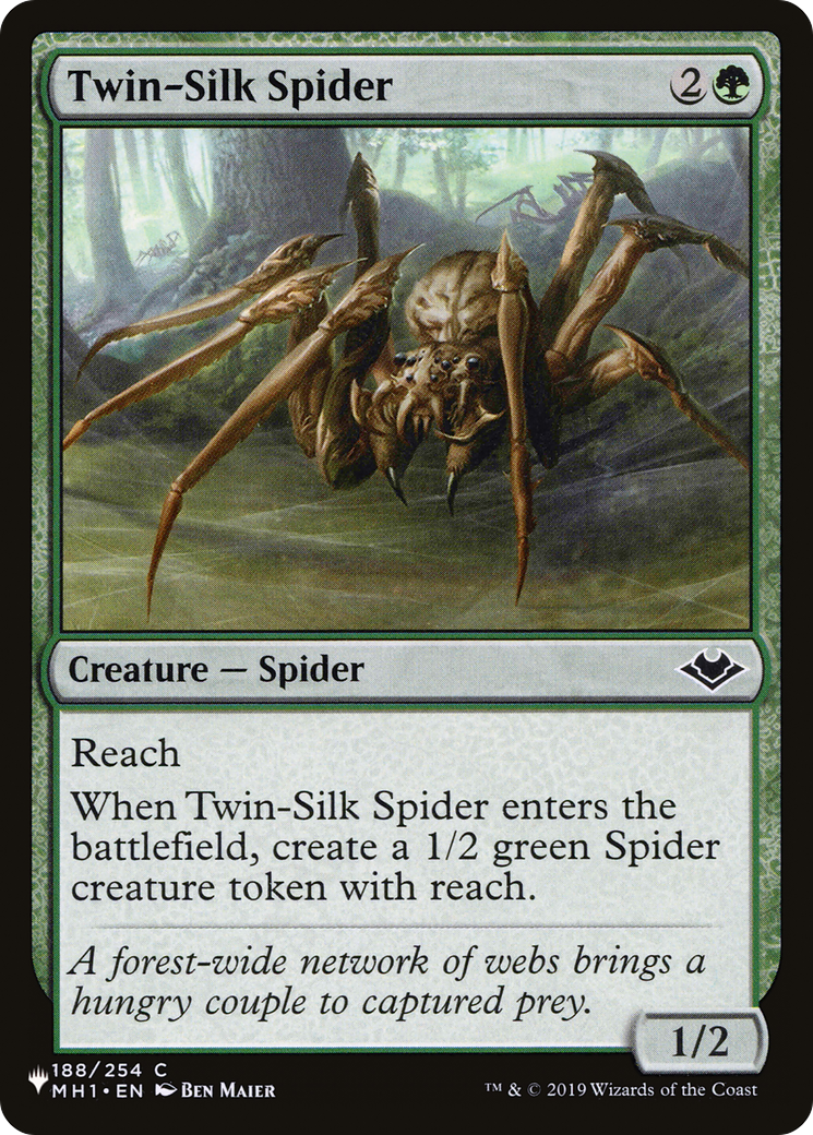 Twin-Silk Spider [The List] | D20 Games