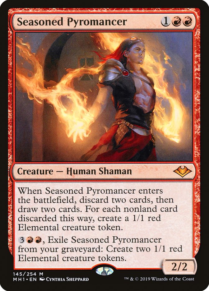 Seasoned Pyromancer [Modern Horizons] | D20 Games